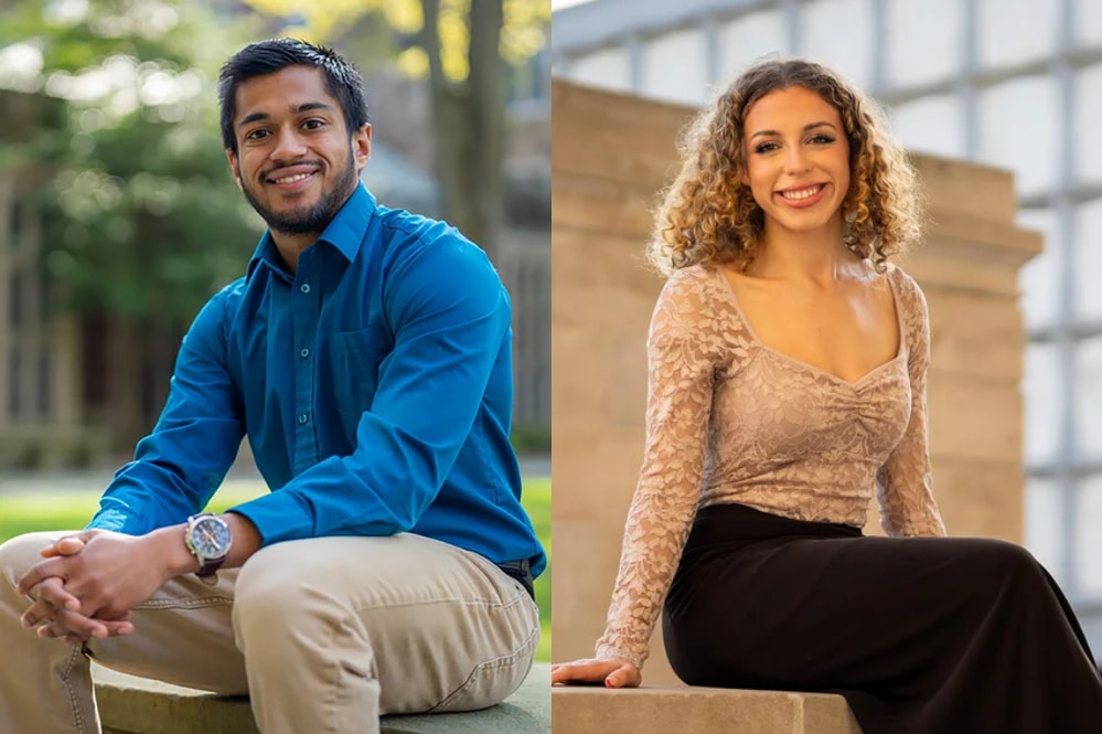 2020 Coke Scholars Rohan Krishnan and Olivia Sally were highlighted by Yale News as exceptional members of their graduating class